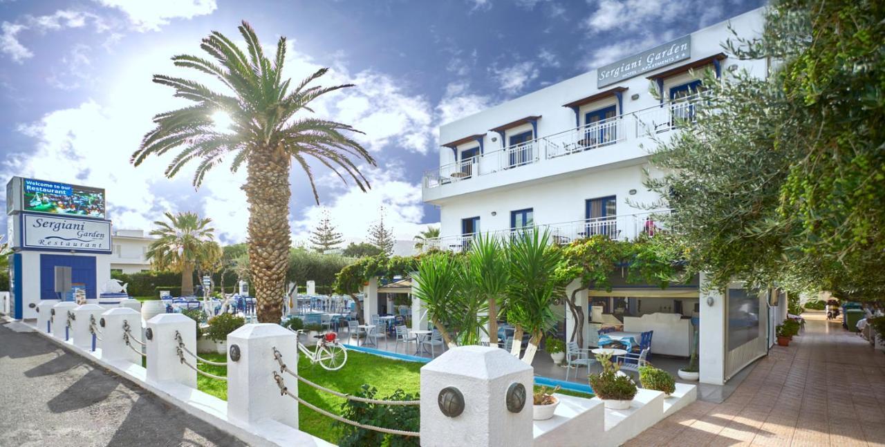 Sergiani Garden Hotel Apartments Stalida Zewnętrze zdjęcie